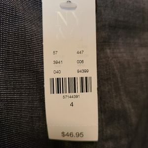 Brand new with tags NY & CO gray pencil skirt